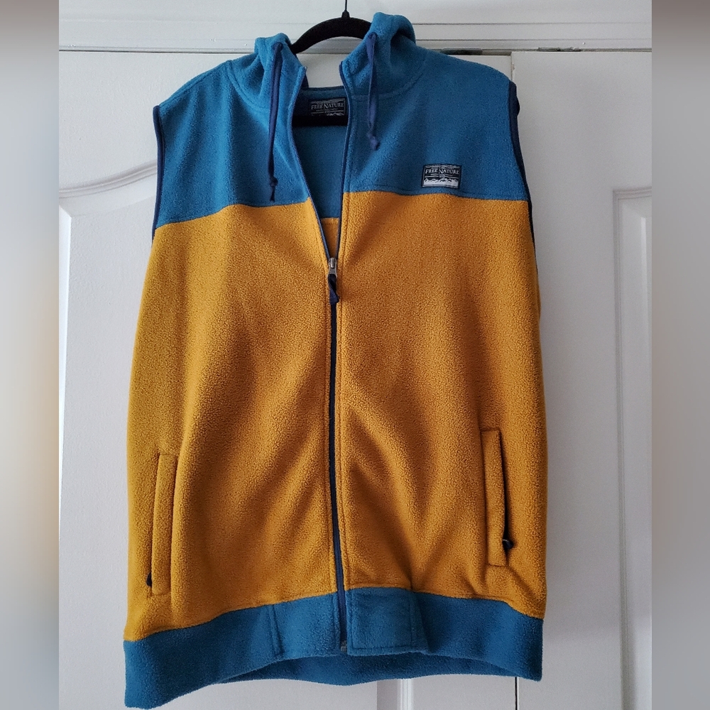 Men's Colorblock Full Zip Fleece